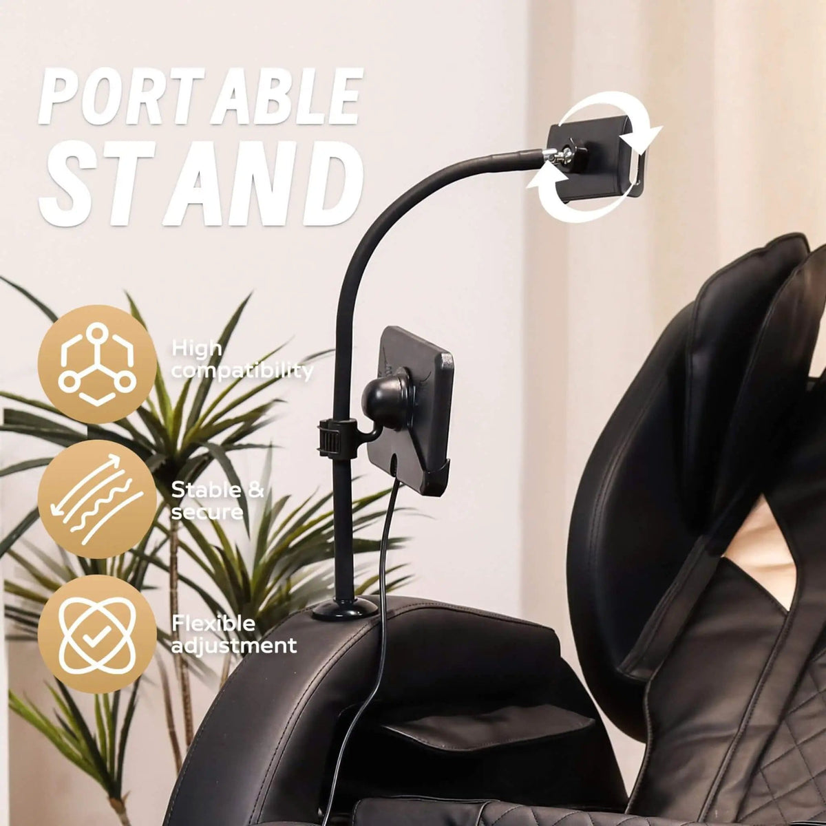 Tranquil Automatic Zero-Gravity Massage Recliner Chair With Full Body Air Pressure | Massage Chair | Living Room Use | Living Room