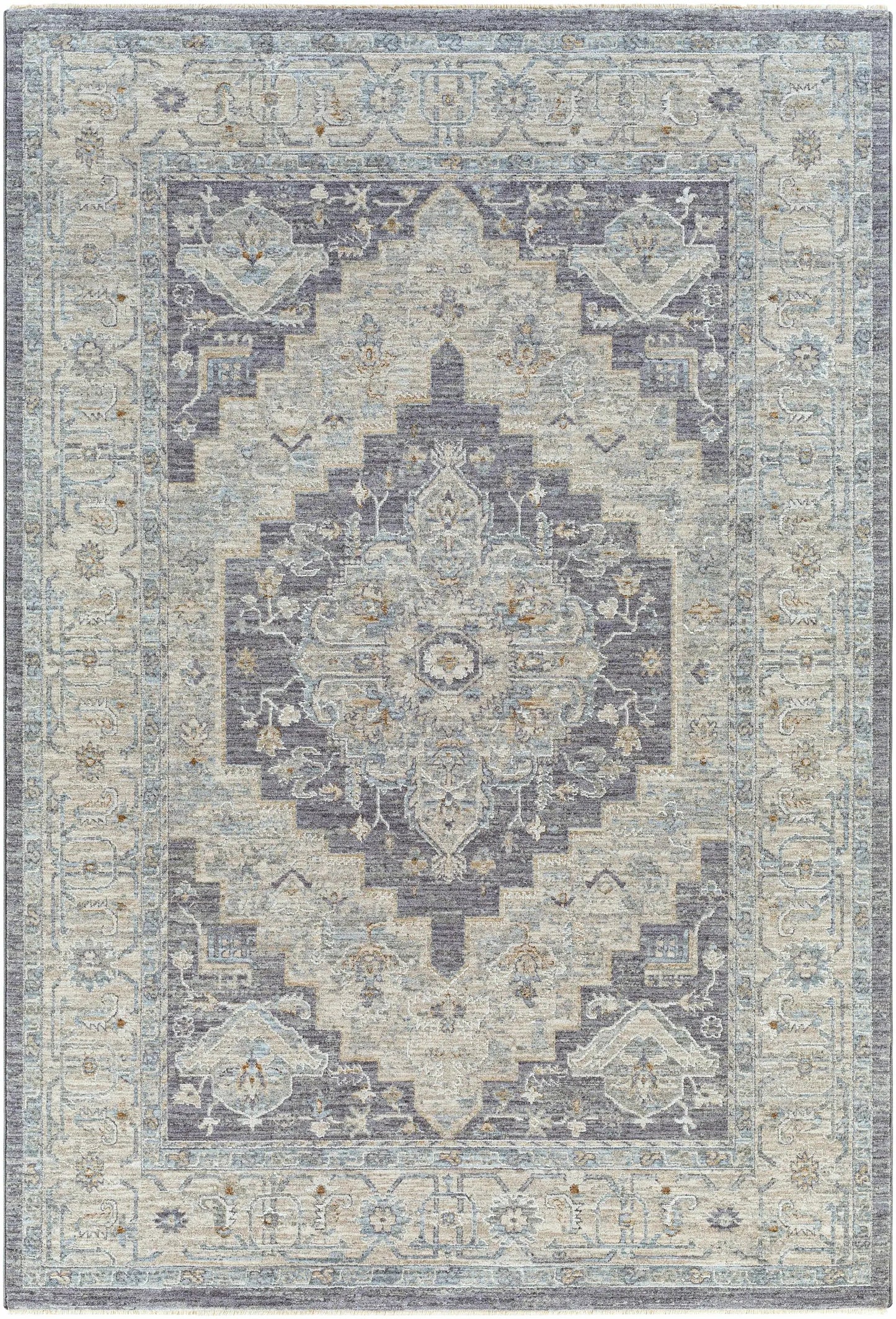 Sema Blue Medallion Rug from PriceLows™