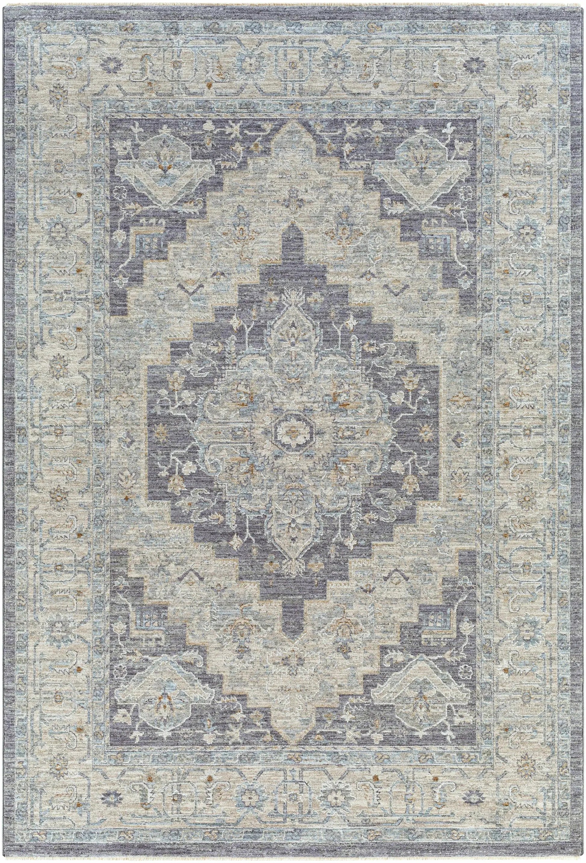 Sema Blue Medallion Rug from PriceLows™