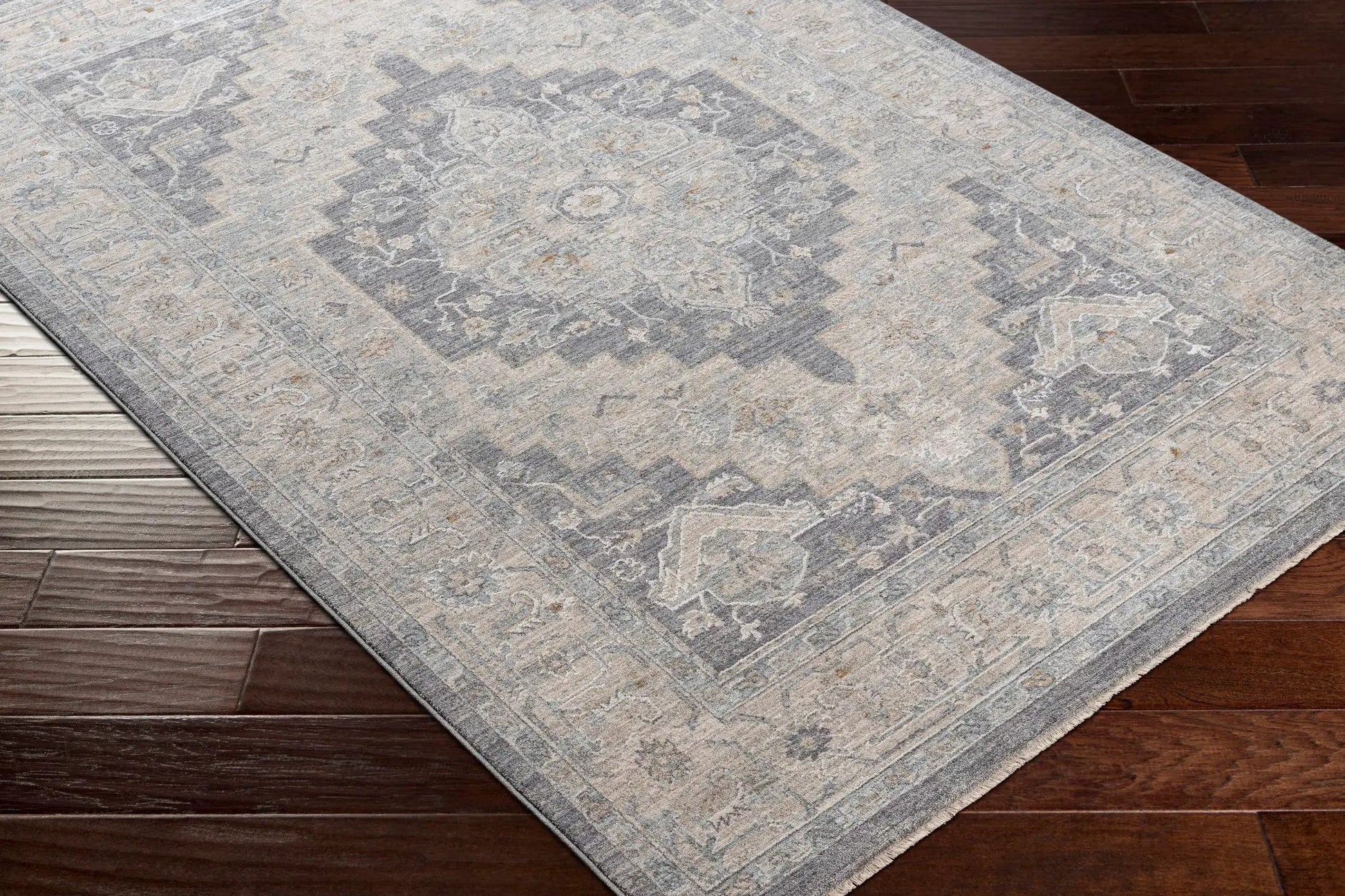 Sema Blue Medallion Rug from PriceLows™