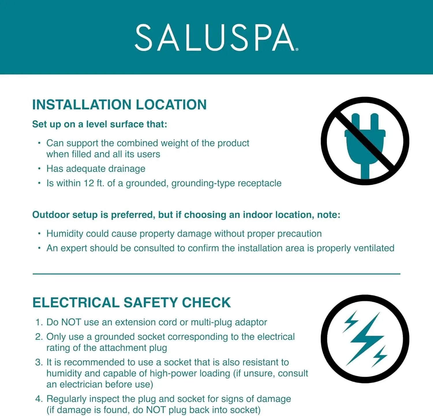 Blue 6 Person Inflatable Hot Tub Square With 140 Jets from PriceLows™