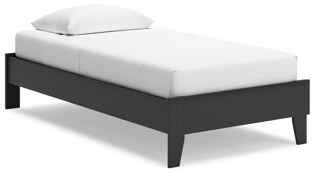 Socalle Platform Bed | Space-Saving Design | Clean-Lined Profile | Contemporary Style