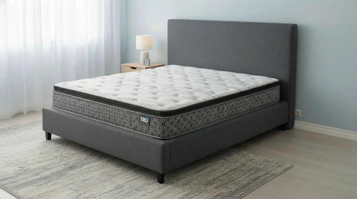 Hayes 11-inch Eastern King Pillow Top Foam Hybrid Mattress | 75 x 80 x 11 in | Fabric | Bedroom