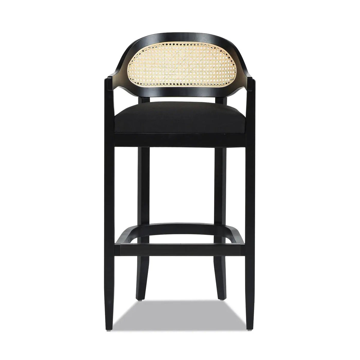 Americana Counter Stool | Mid-Century Modern | Cane Back | Kiln-Dried Wood Frame