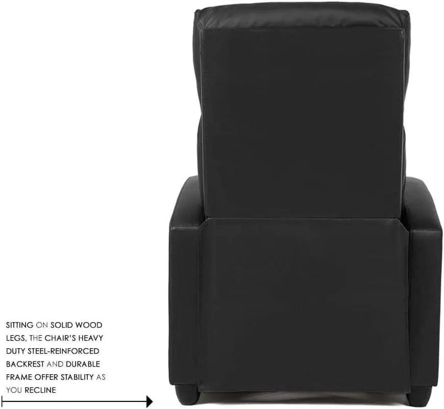 Brown Recliner Chair With Lumbar Support And Plush Comfort from PriceLows™