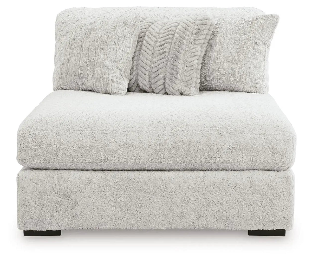 Cuddle Plush Sectional | Double Chaise | Ultra Soft Upholstery | 125 Inch Length