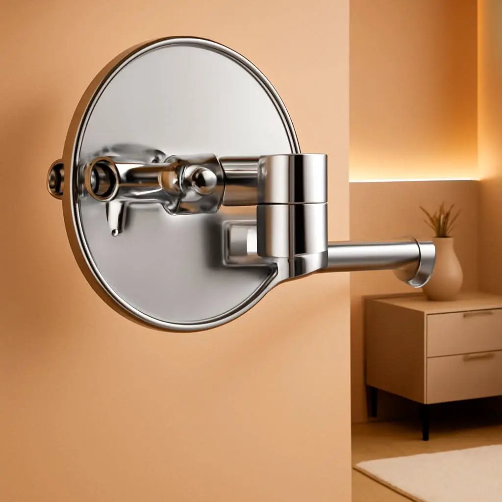 Wall Mounted LED Vanity Mirror With 180 Degree Rotation from PriceLows™