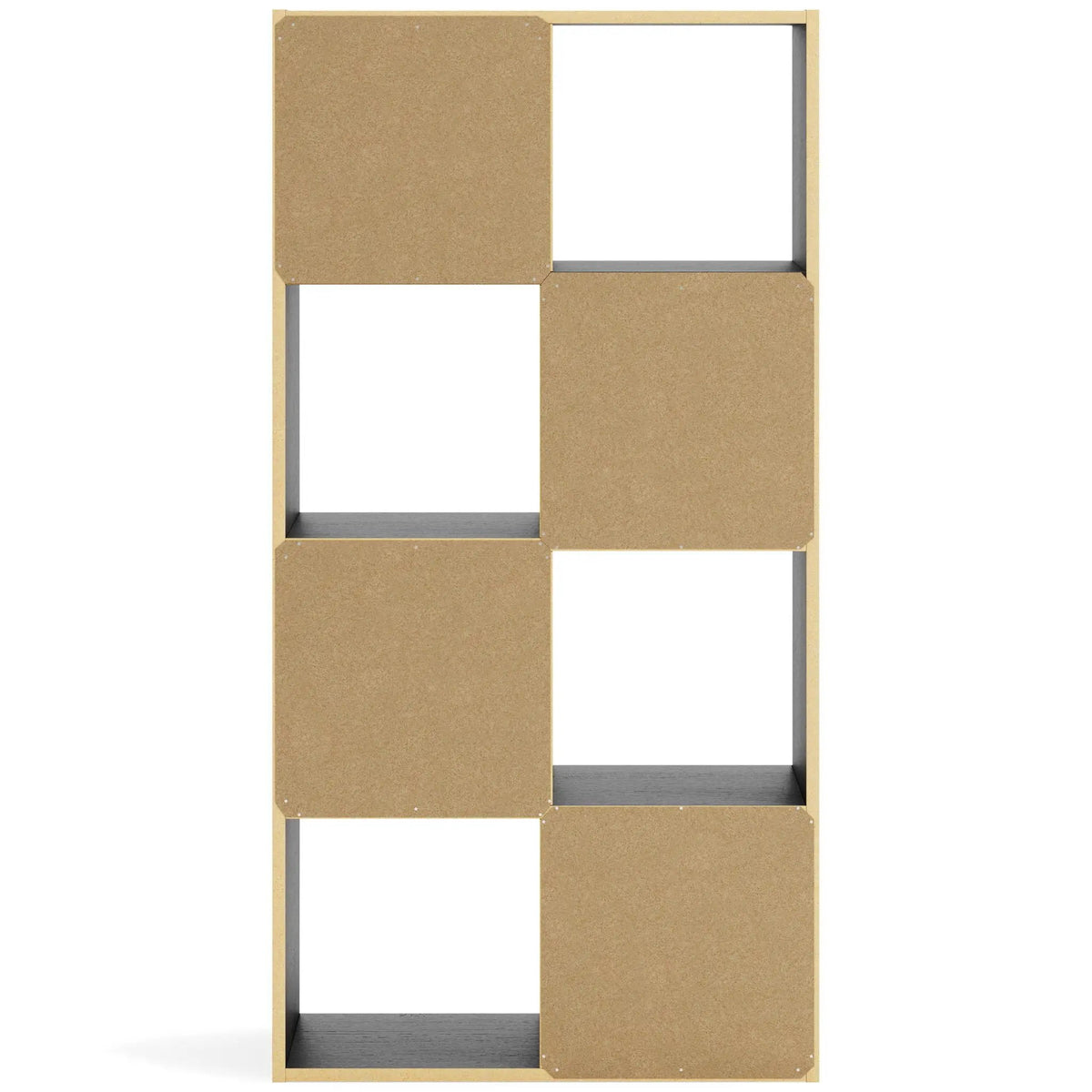 Cube Organizer | 8 Cube Layout | Matte Black | 47 Inch Tall