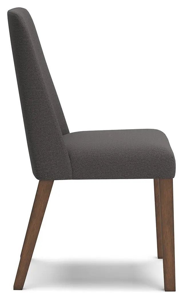 Lyncott Dining Side Chairs | Set Of 2 | Retro Mid-Century Style | Upholstered Seats