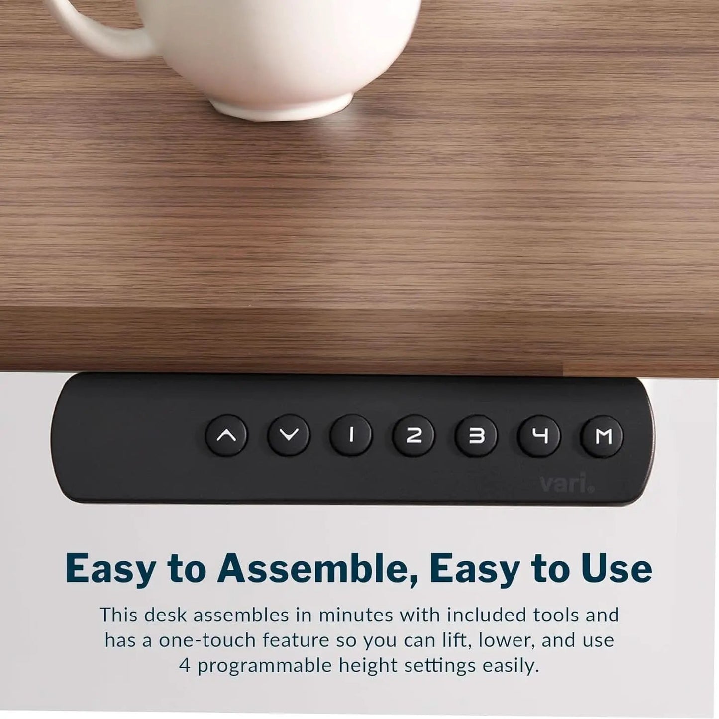 Electric Standing Desk 60x30 Memory Presets Studio from PriceLows™