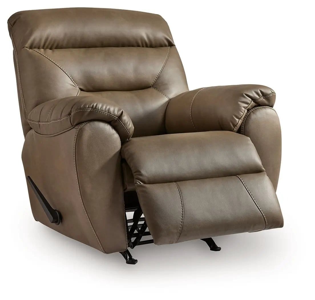 Elksworth Rocker Recliner Rocker Chair | 2 Pieces | Faux Leather | Living Room