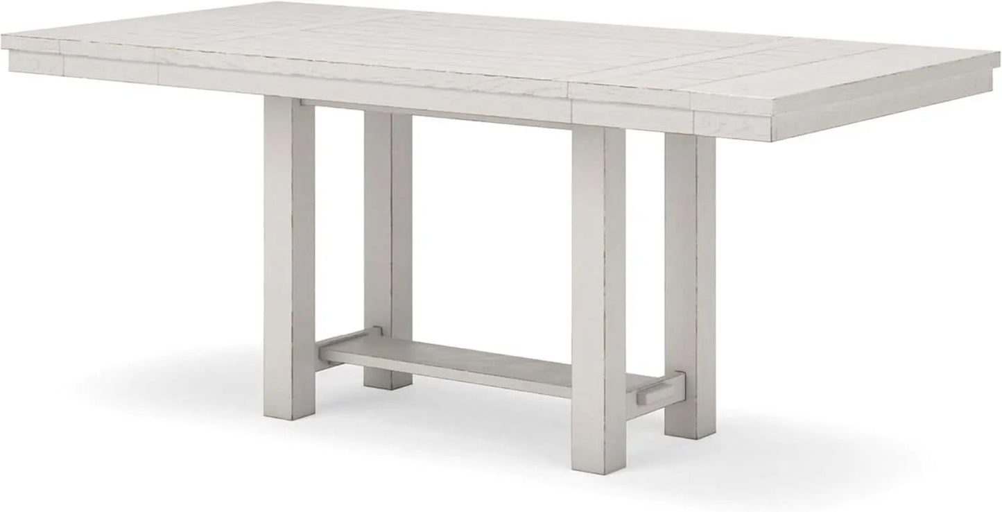 Robbinsdale Counter Height Dining Extension Table 42W 86D White from PriceLows™
