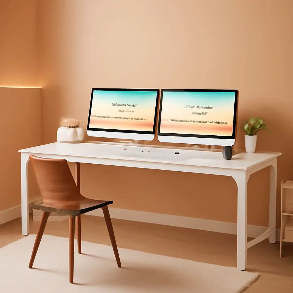 63 Inch White Executive Office Desk 31.5 Inch Wide from PriceLows™