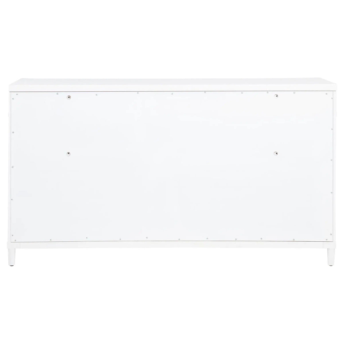 Gracemont 8-drawer Bedroom Dresser Cabinet | 65.5 x 18 x 36.25 in | Rubberwood & Engineered Wood | White