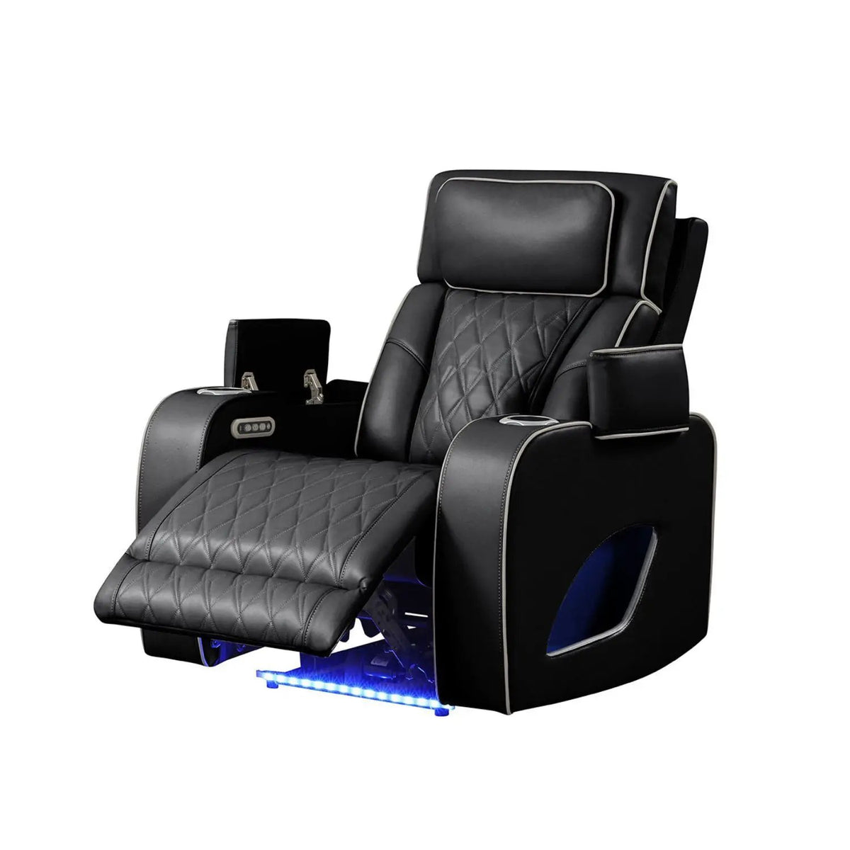 Power Reclining Chair | Vibrating Massage | LED Lighting