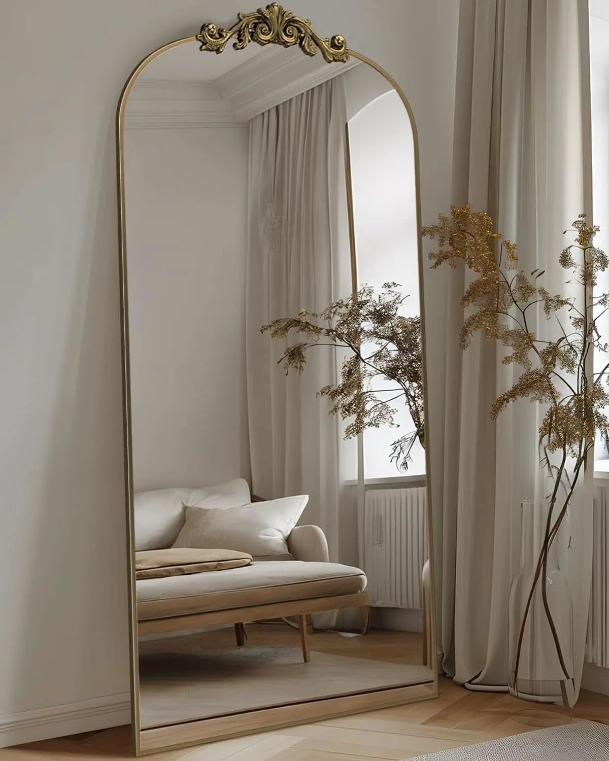 Full Length Floor Mirror 71x28 Inch Bronze For Bedroom from PriceLows™