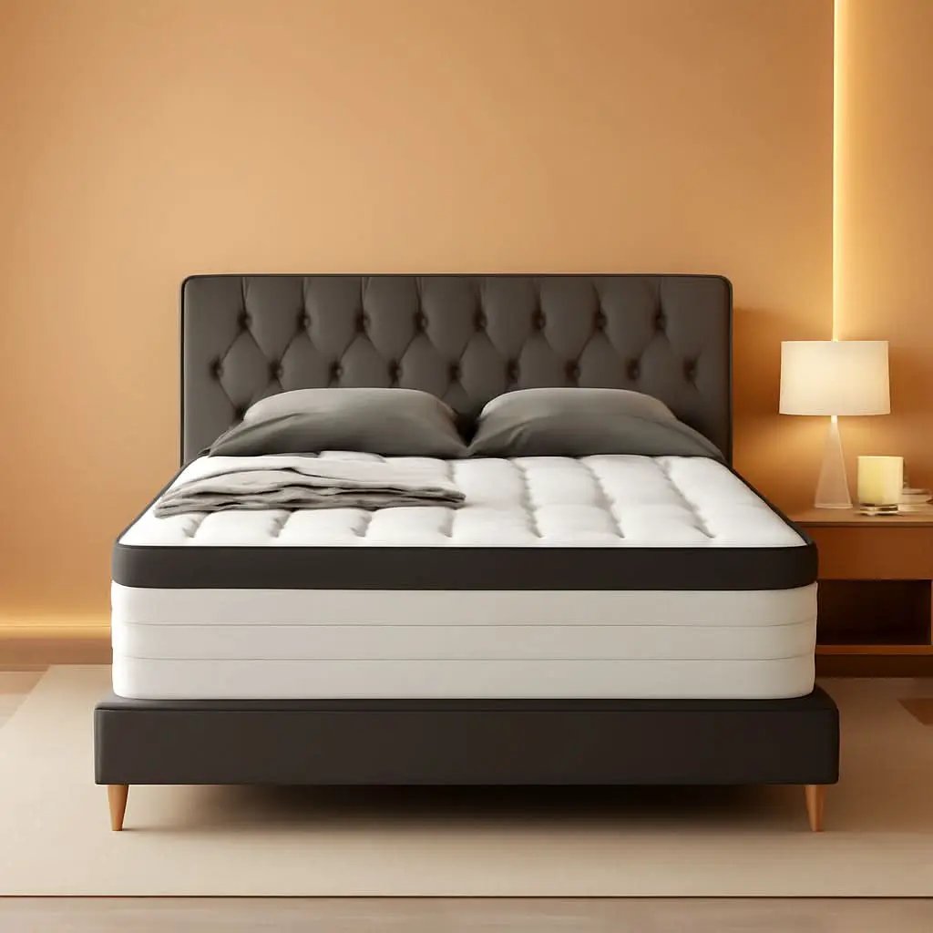 10 Inch Hybrid Full Size Memory Foam Pocket Spring Mattress from PriceLows™