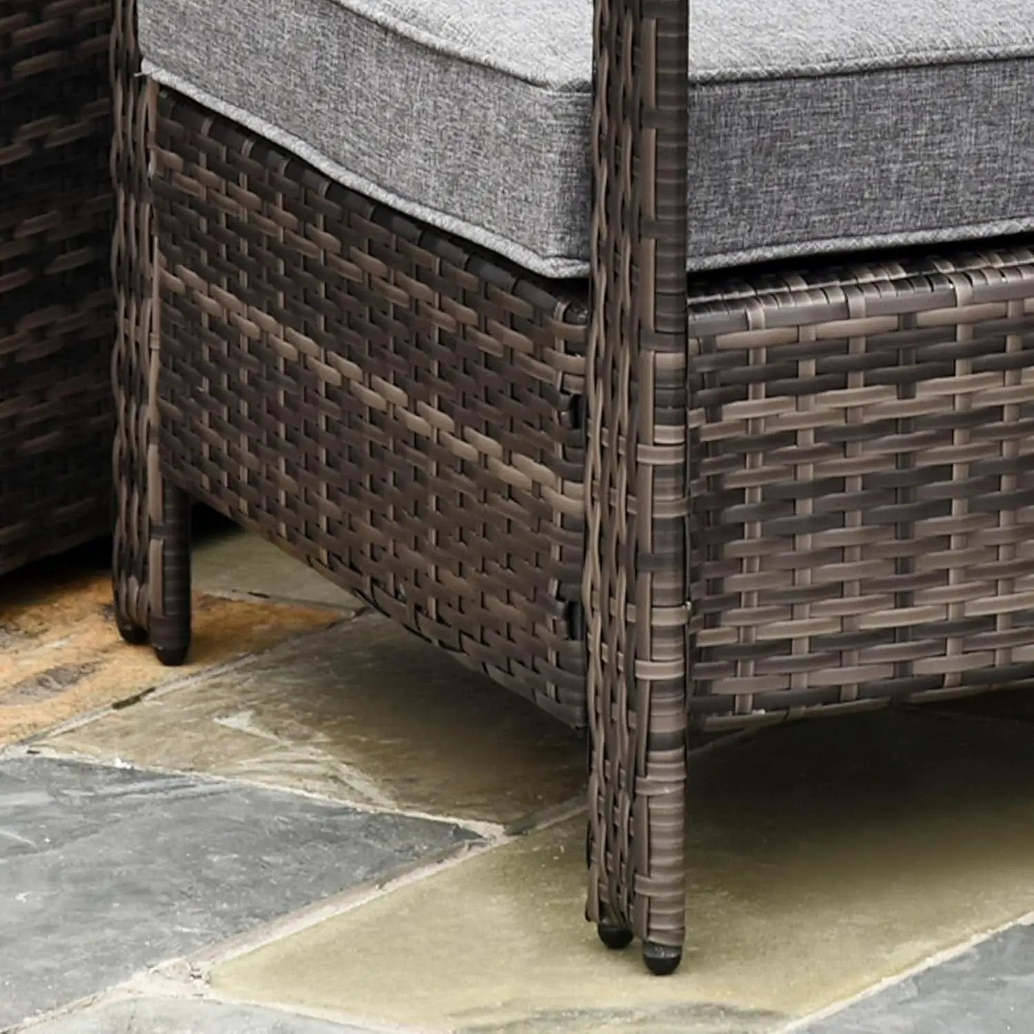 Three Piece Patio Furniture Set with Cushions and Table from PriceLows™