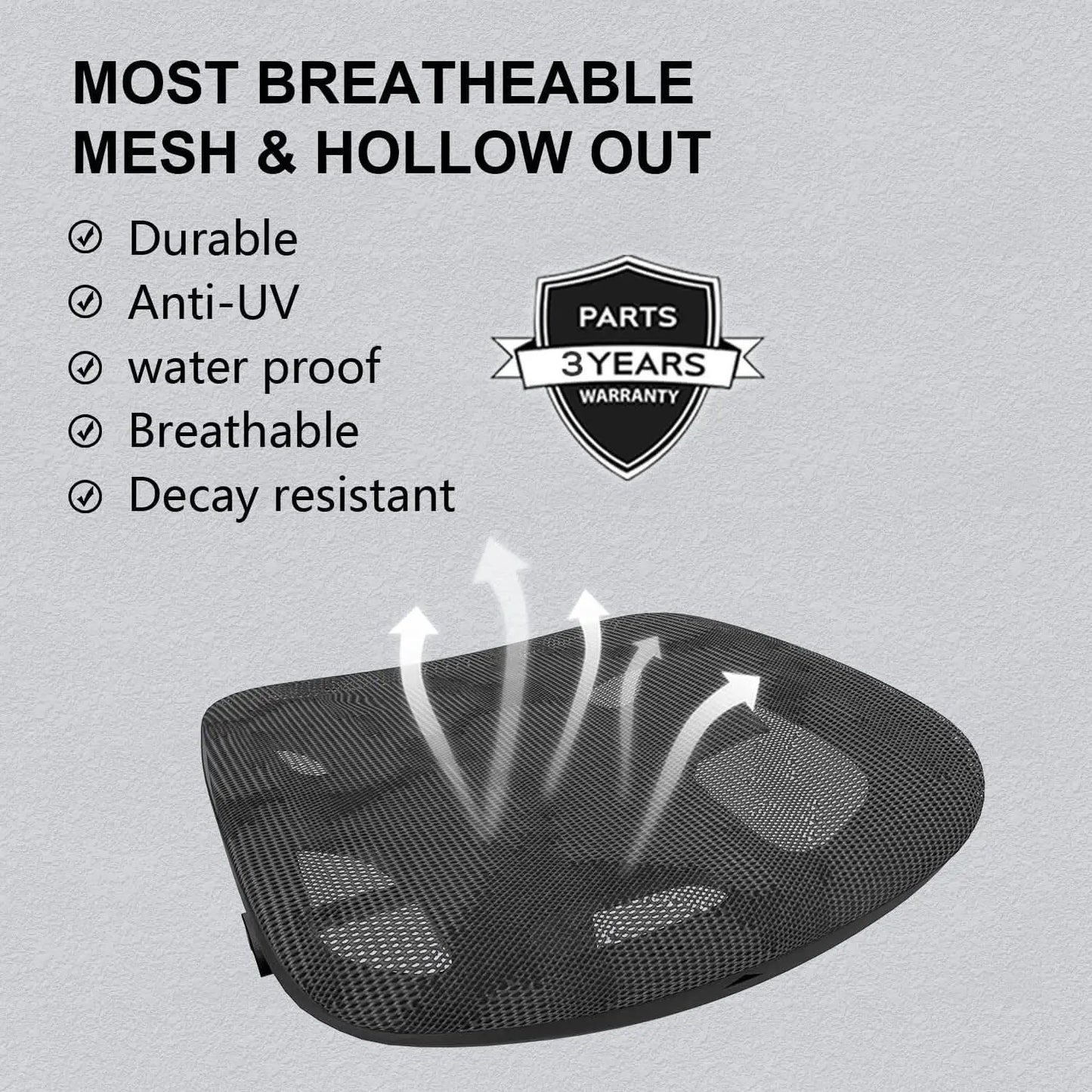 Ergonomic Mesh Office Chair With Adjustable Headrest And Lumbar Support from PriceLows™