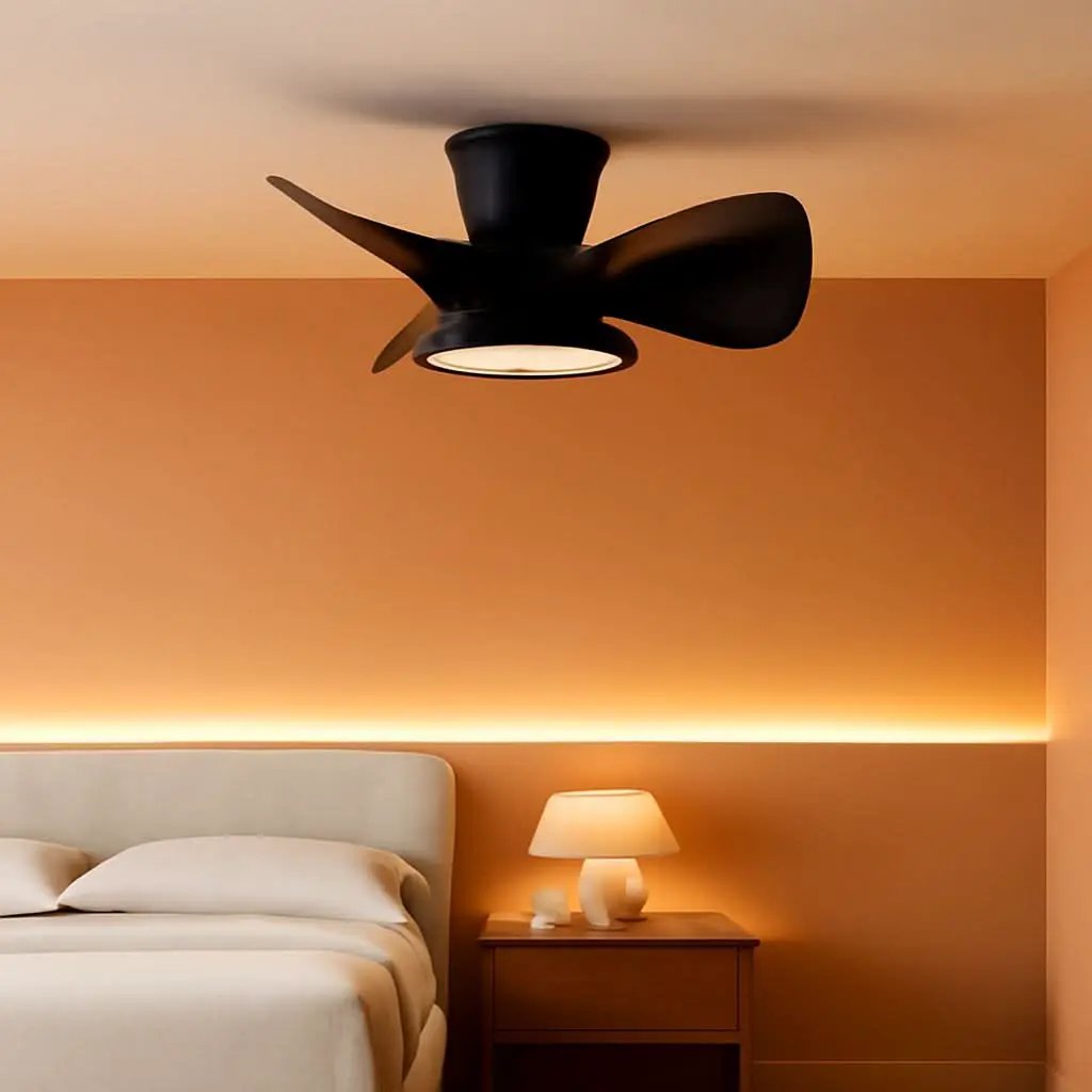 22-Inch Quiet Ceiling Fan With LED Light Remote Control from PriceLows™