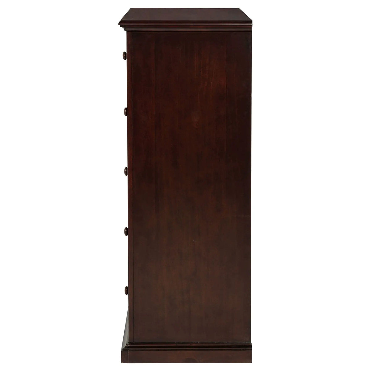 Sumerlin 6-drawer Bedroom Chest of Drawers | 36 x 18 x 48 in | Engineered Wood & Plywood | Cappuccino