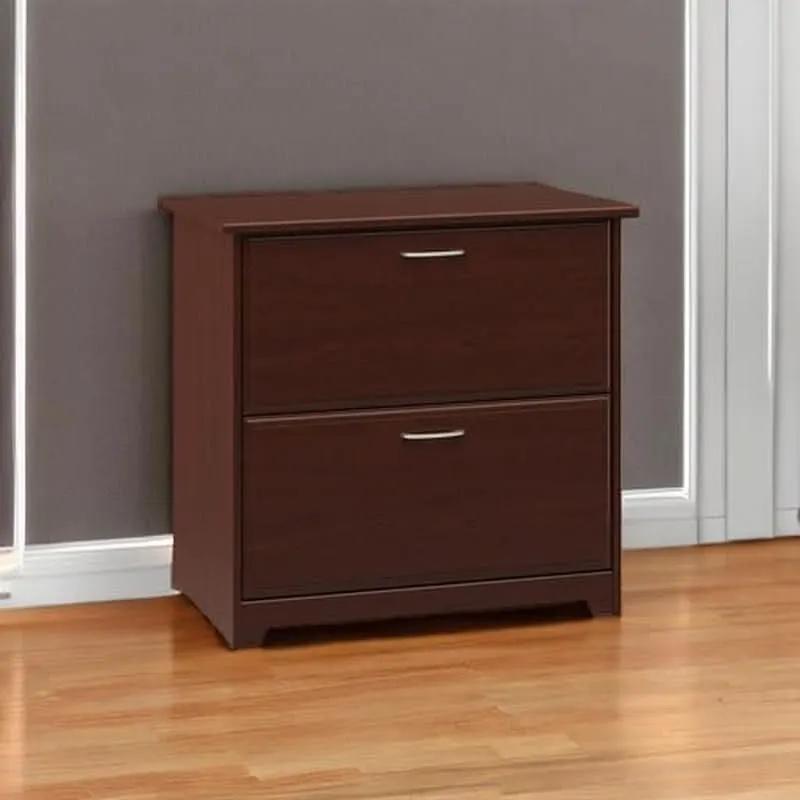 Cabot 2 Drawer Lateral File Cabinet Harvest Cherry from PriceLows™