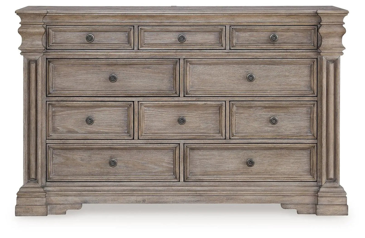 Blairhurst Dresser | 68 Inch Width | Casual Traditional Style | Classic-Inspired Columns