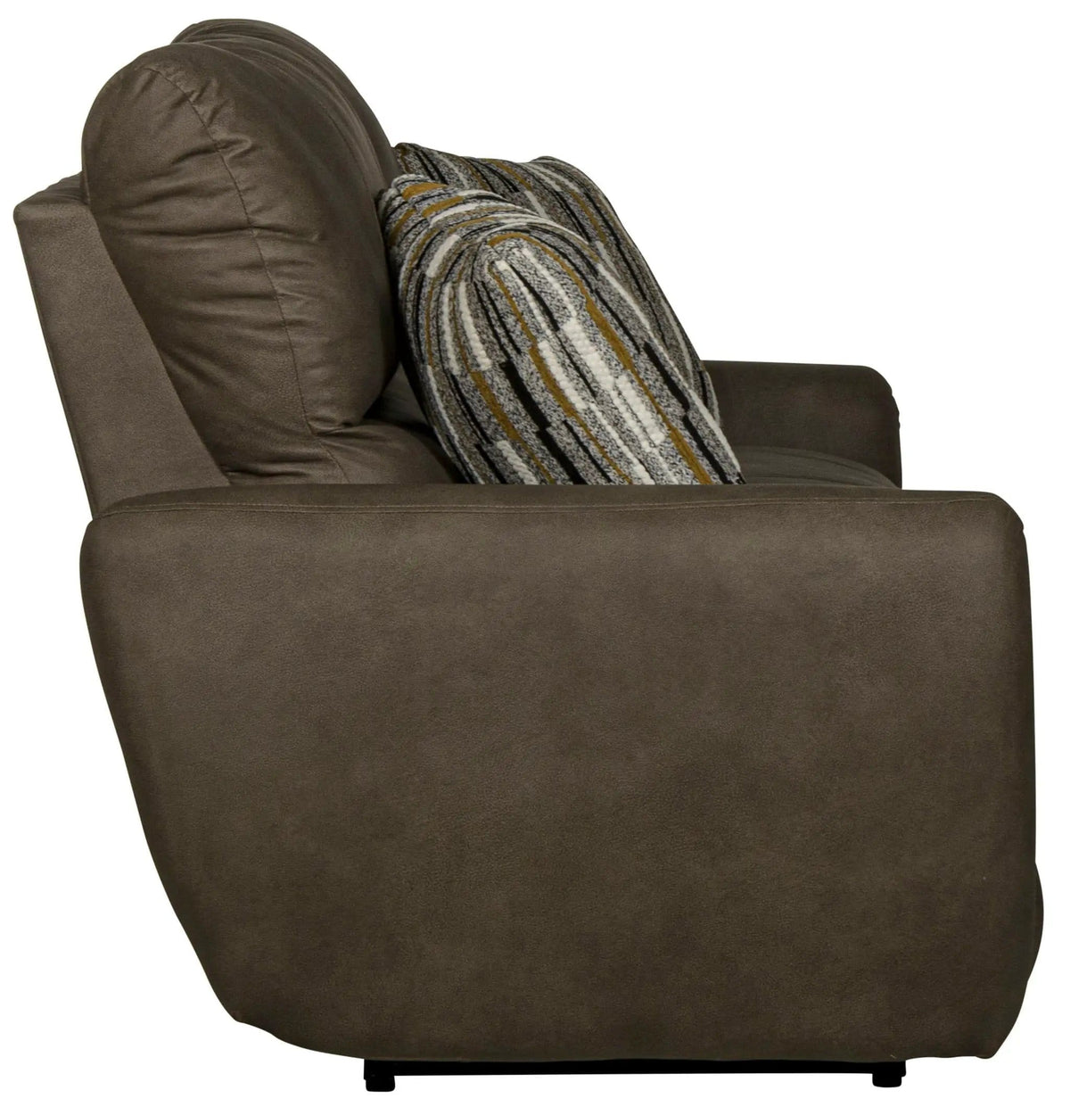 Dorian Reclining Sofa | 4 Pieces | Faux Leather & Fabric | Living Room