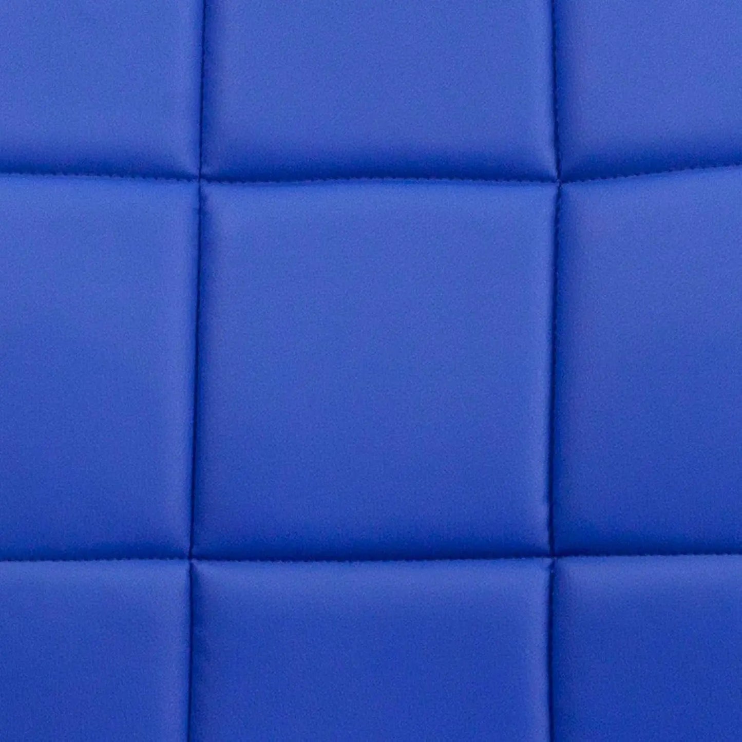 Clayton Blue Mid Back Quilted Vinyl Swivel Office Chair from PriceLows™