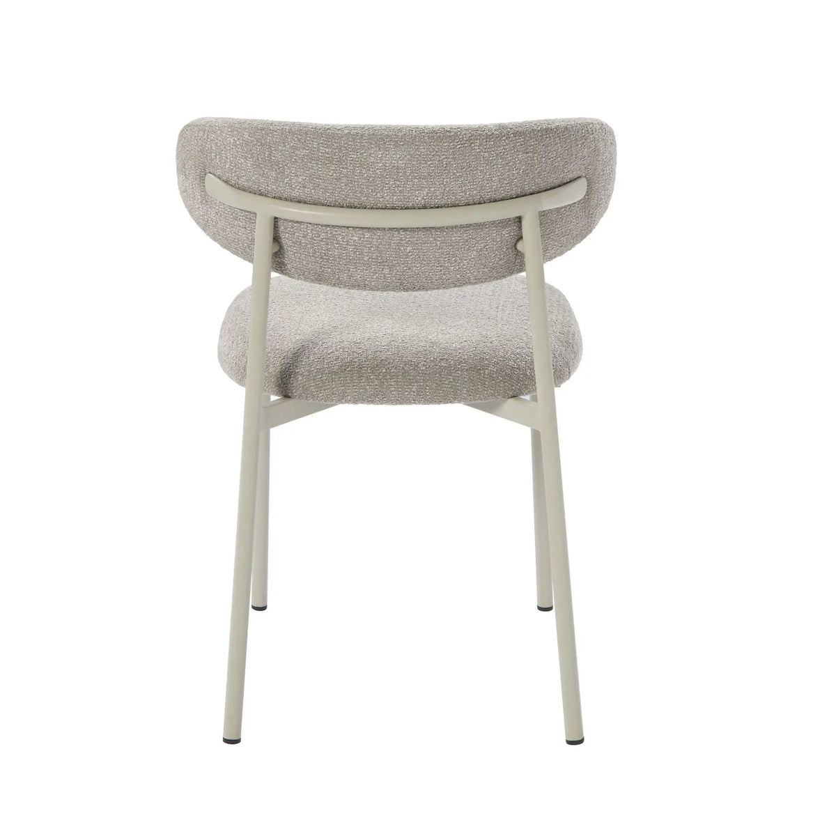 Ingram Side Chairs | Set Of 2 | Light Gray | Durable Metal Frame
