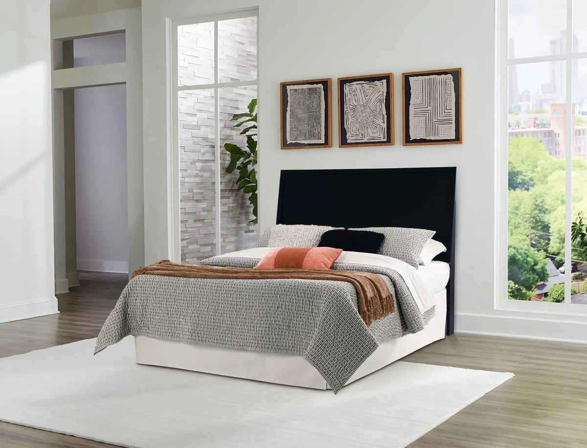 Danziar Panel Headboard | 3 Pieces | Wood | Home