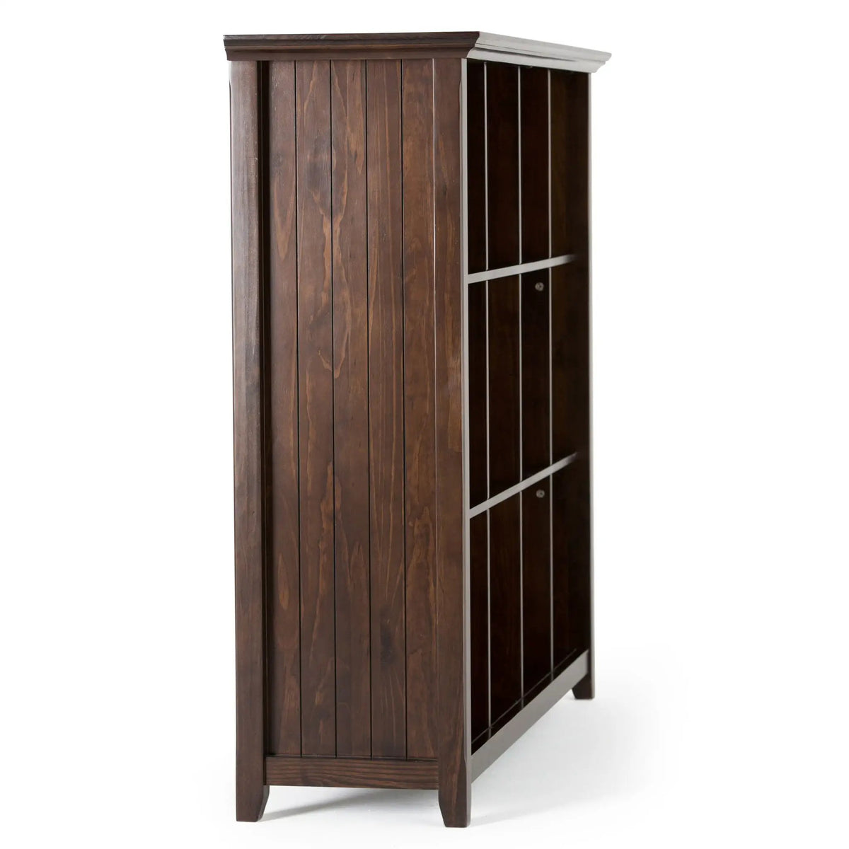 Acadian Cube Storage | Handcrafted Solid Wood | Twelve Large Cubbies | 57 Inch Width