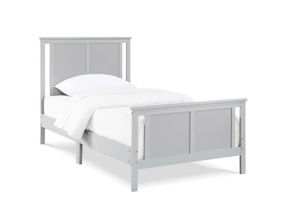 Connelly Twin Panel Bed | Split Panel Headboard | Reversible Back Panel | Traditional Heritage Design