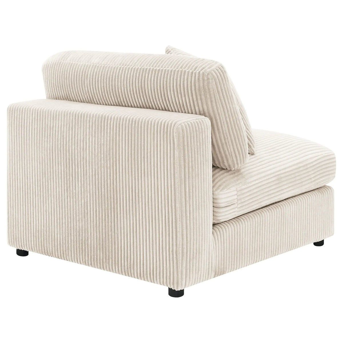 Blaine Upholstered Armless Chair Sand | 41 x 45.5 x 34 in | Home Furniture | Home