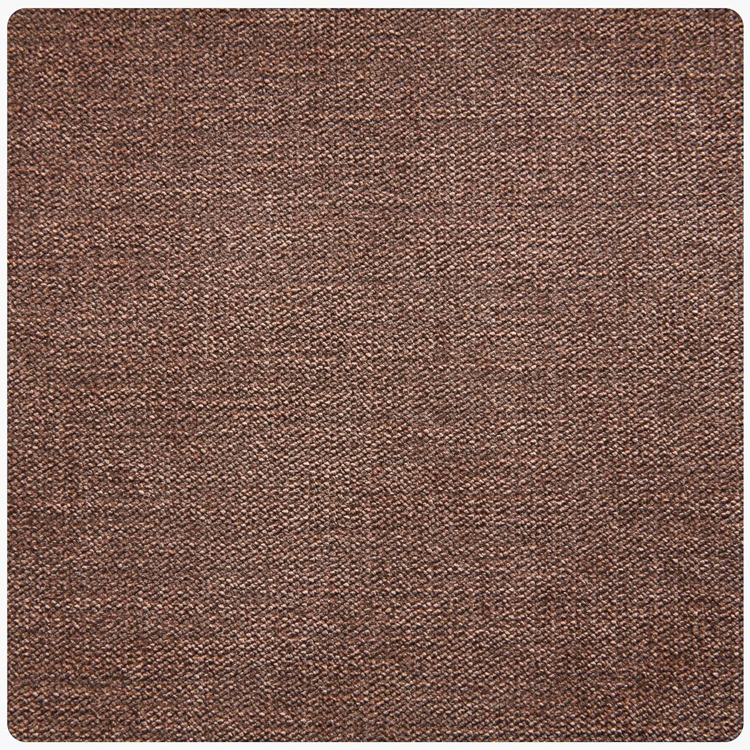 Oversized Swivel Rocker Recliner Chair With Heat Massage USB Port Brown Fabric from PriceLows™
