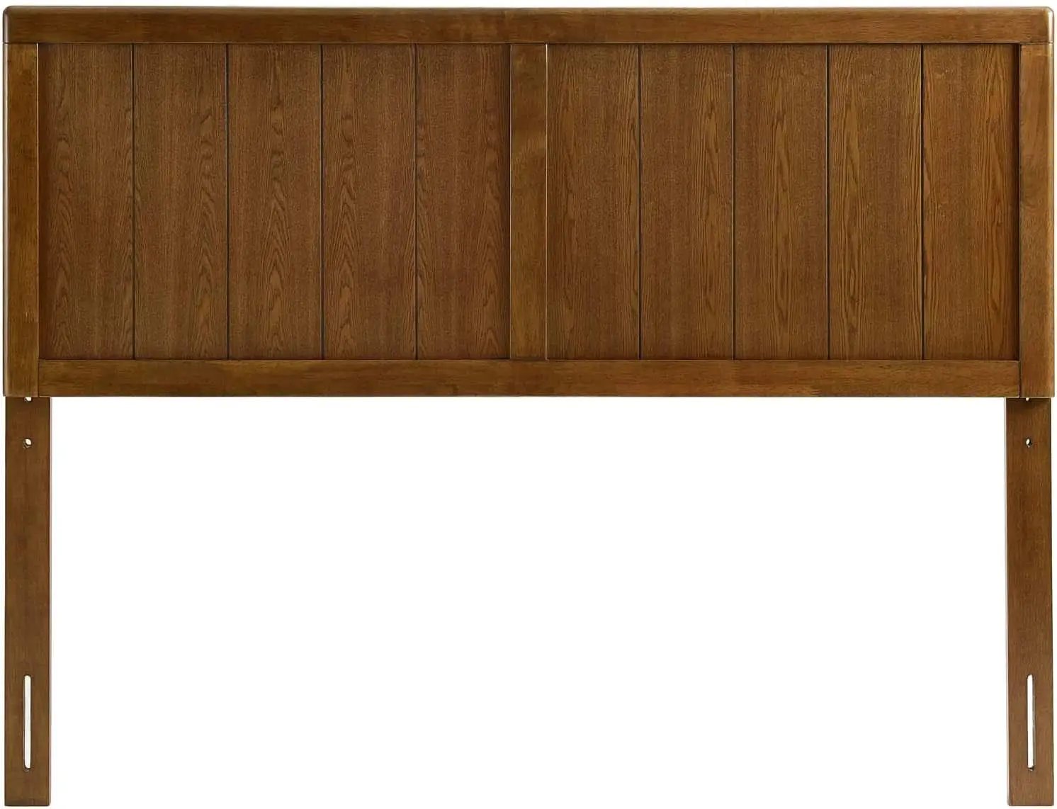 Mid-Century Walnut King Headboard With Contemporary Design from PriceLows™