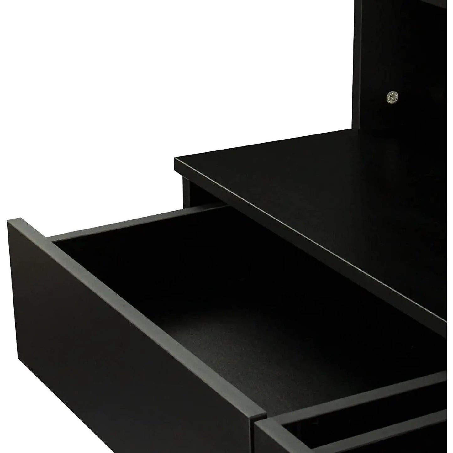 Black Vanity Set With 10 Lights For Bedroom Storage from PriceLows™