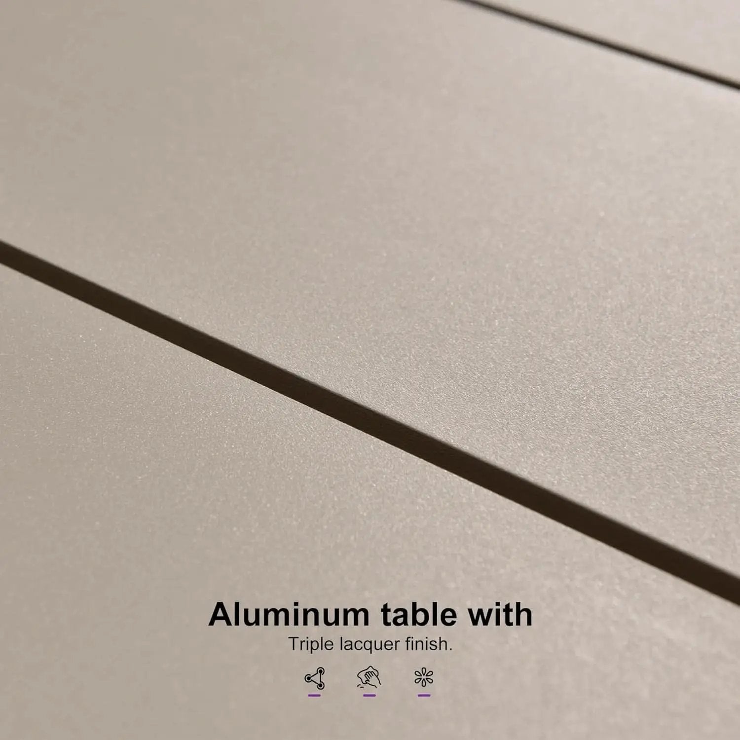 Patio Dining Set For 10 All-Weather Wicker Aluminum Table from PriceLows™