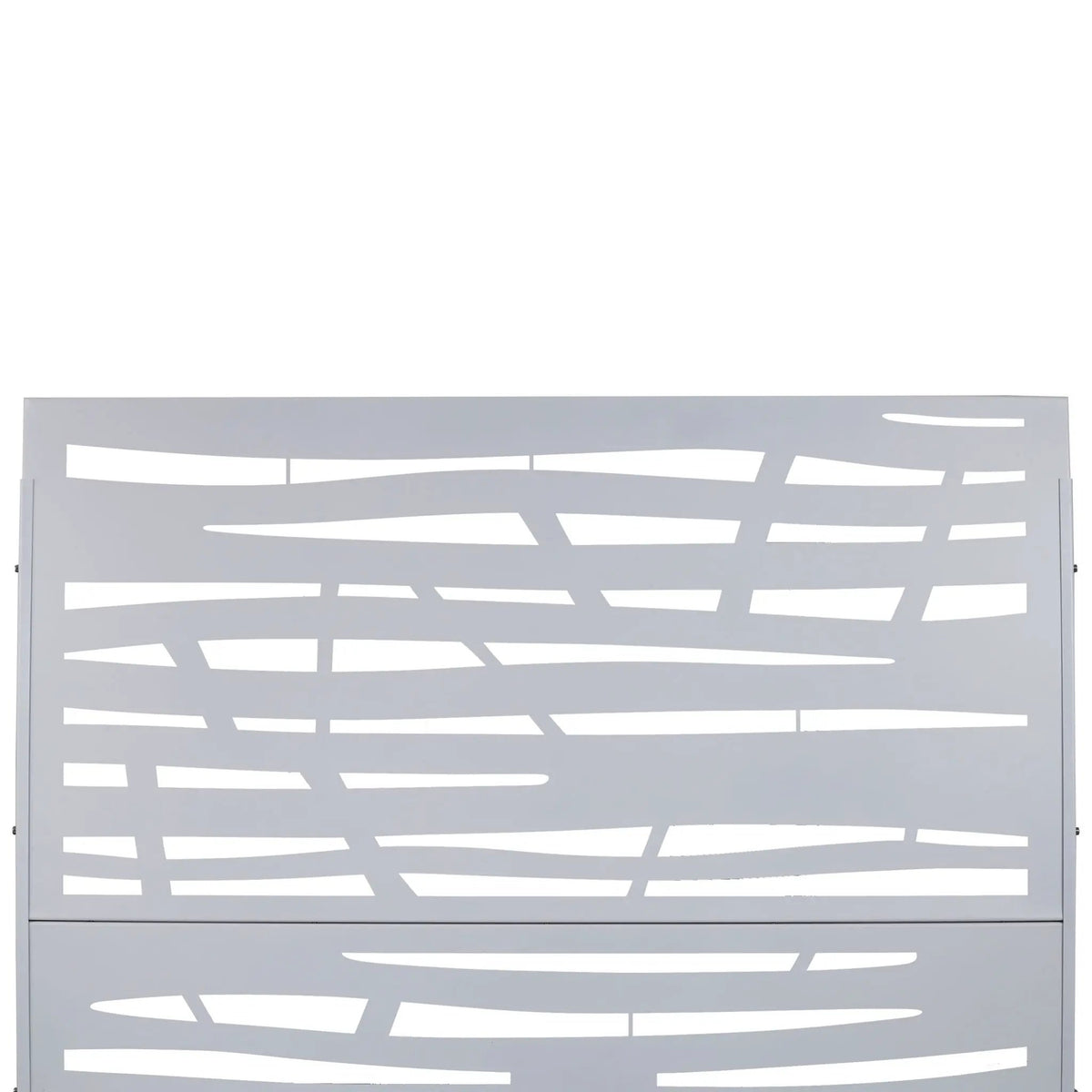 Metal Privacy Screen | Heavy Duty Room Divider | Indoor Outdoor Use