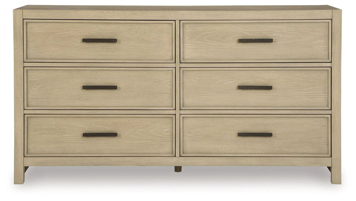 Calmoro Dresser | 2 Pieces | Steel & Metal | Bedroom
