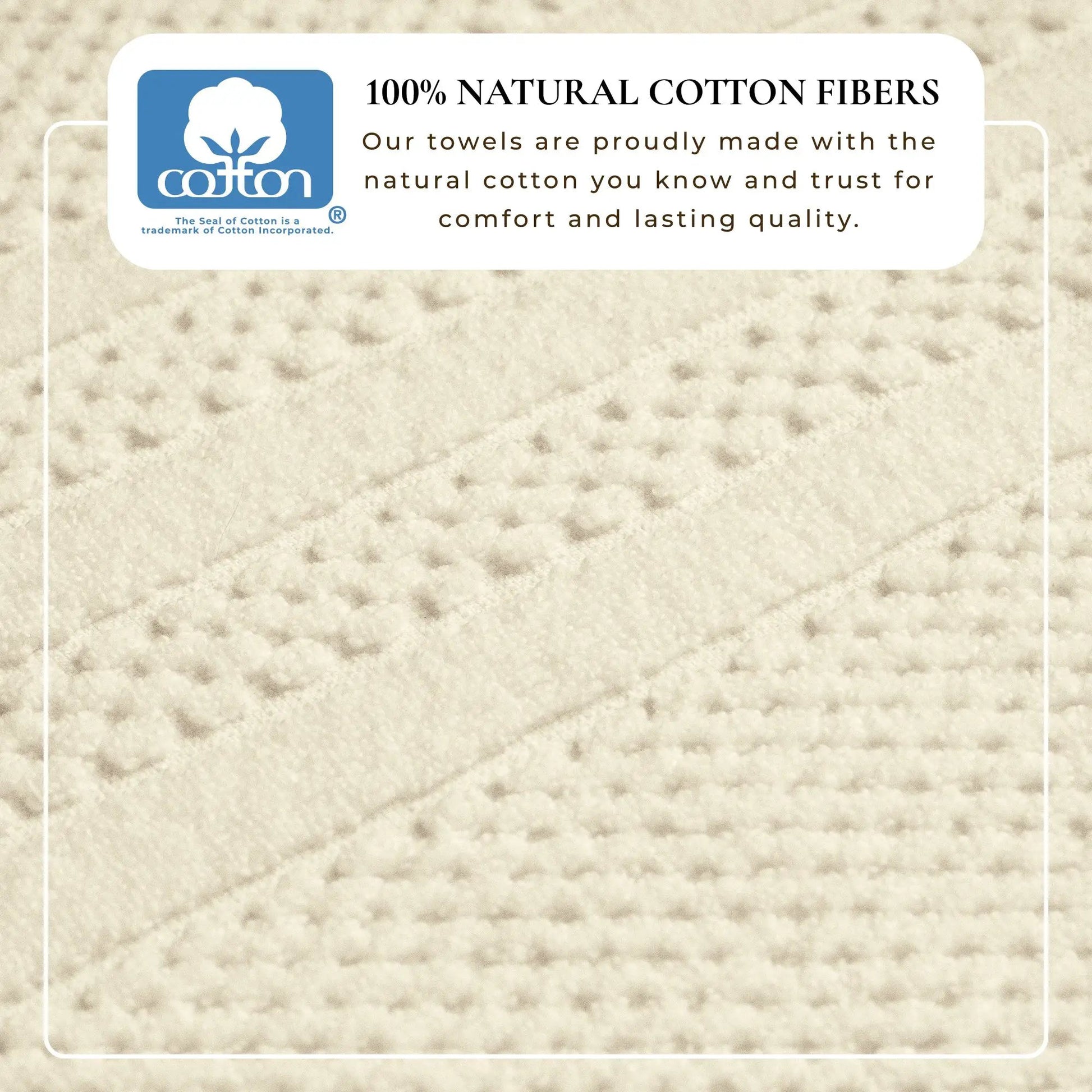 100% Cotton Checkered Jacquard Bath Towel Set - Giuliana Collection from PriceLows™