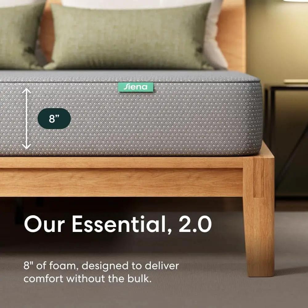 Twin Memory Foam Mattress Medium Firm Night Trial 180 from PriceLows™