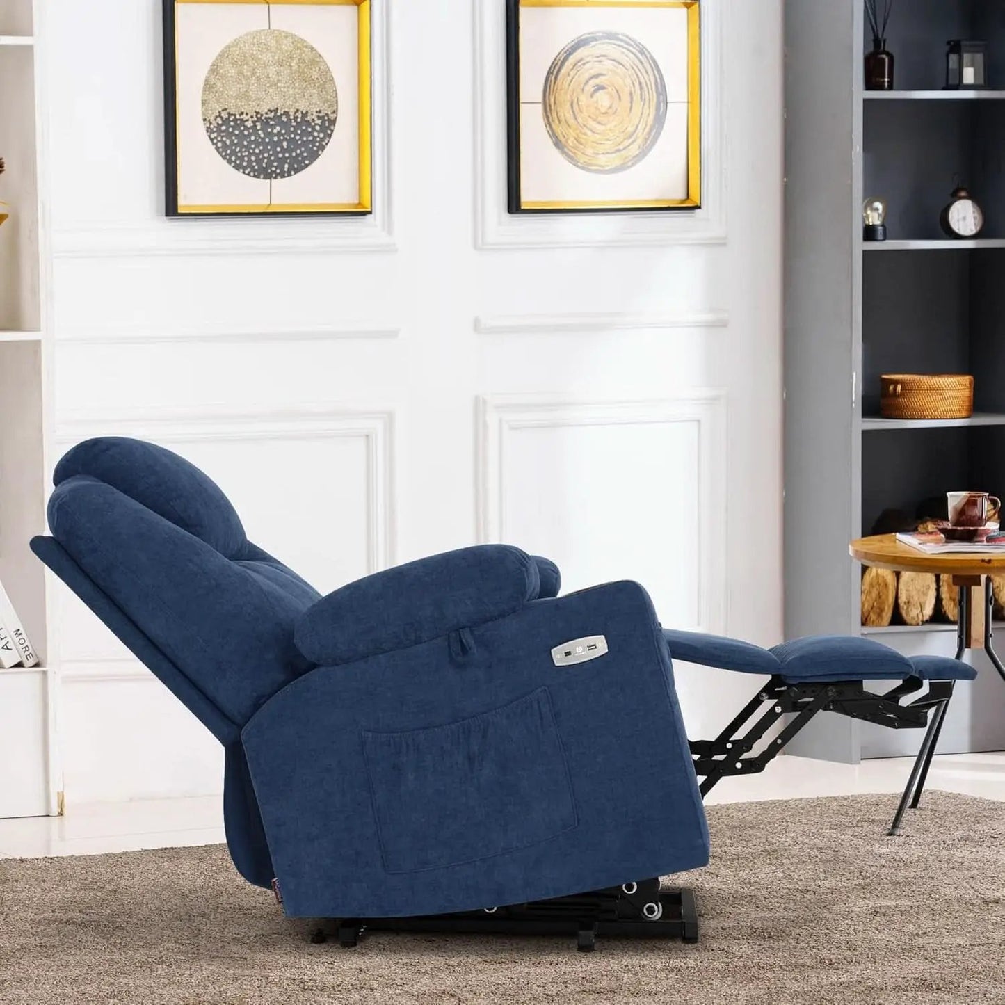 Large Power Lift Recliner Chair With Massage And Heat from PriceLows™