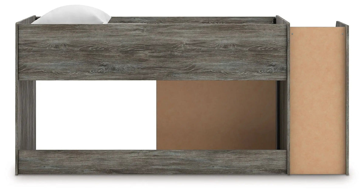 Frandern Loft Bed | 6 Pieces | Metal | Bedroom