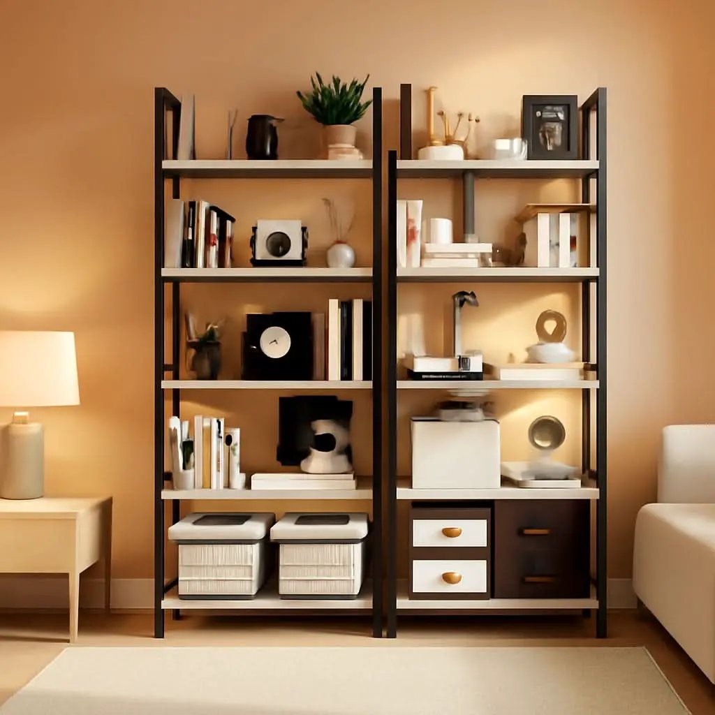 5-Tier Bookshelf for Home Office Scratch-Resistant from PriceLows™
