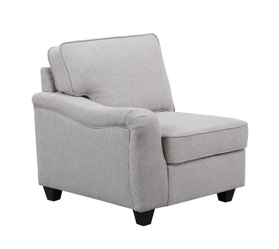 Leo Comfor Modular Sofa And Ottoman 2 Piece Living Room Set | 2 Pieces | Fabric | Living Room