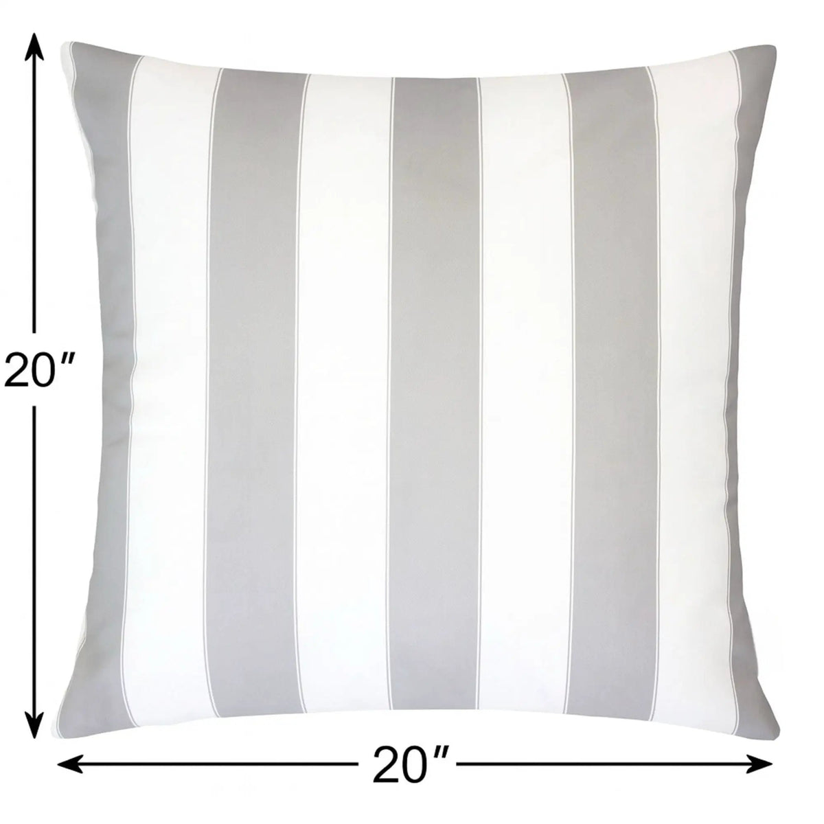 Horizon Stripe Pillow | Outdoor And Indoor Use | Water-Resistant Fabric | Removable Cover