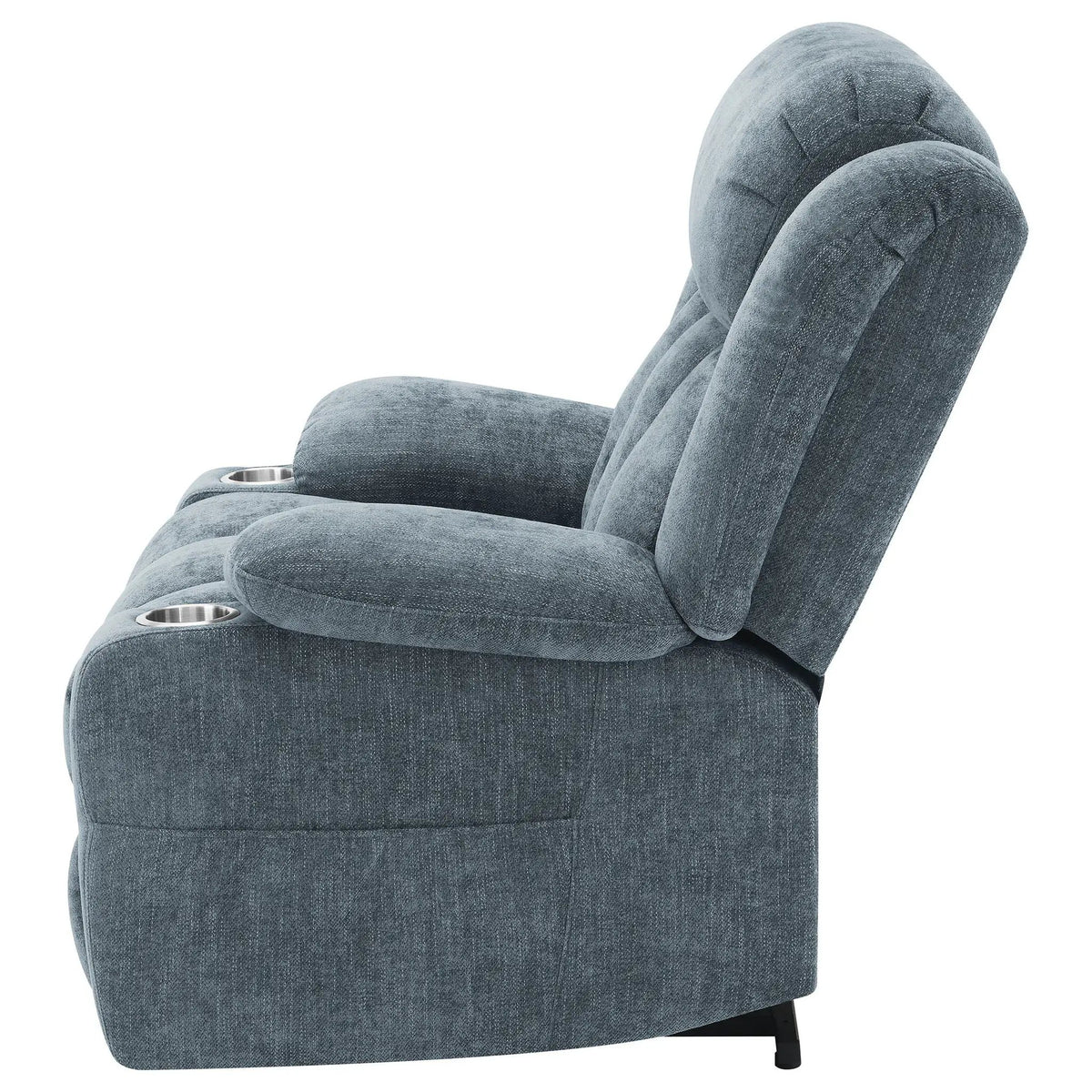 Beca Power Lift Recliner | Upholstered | Integrated Cupholders | USB Charging Port