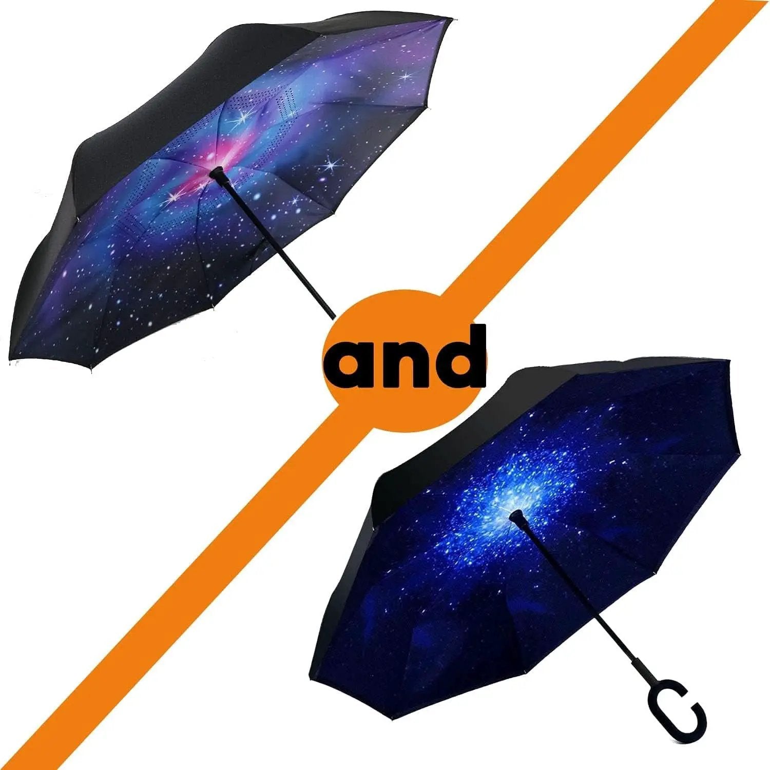 49 To 56 Inch Inverted Umbrella With C Shape Handle from PriceLows™