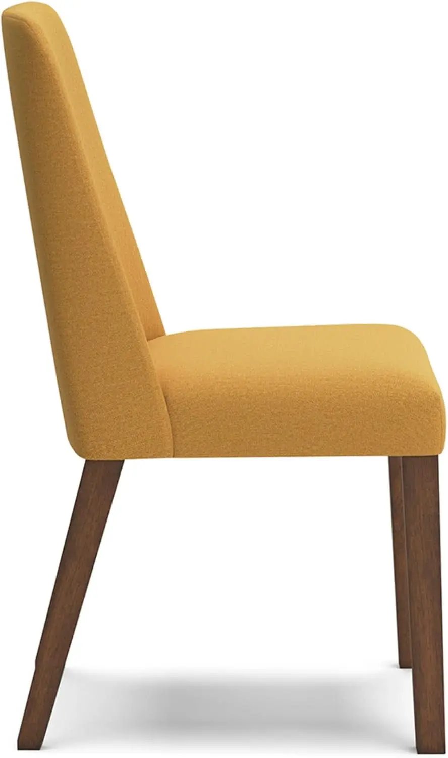 Lyncott Upholstered Dining Chair Yellow And Brown Foam Cushion from PriceLows™